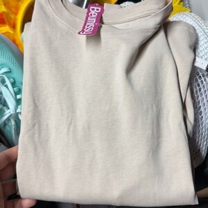 Beige Long Sleeve Nwt